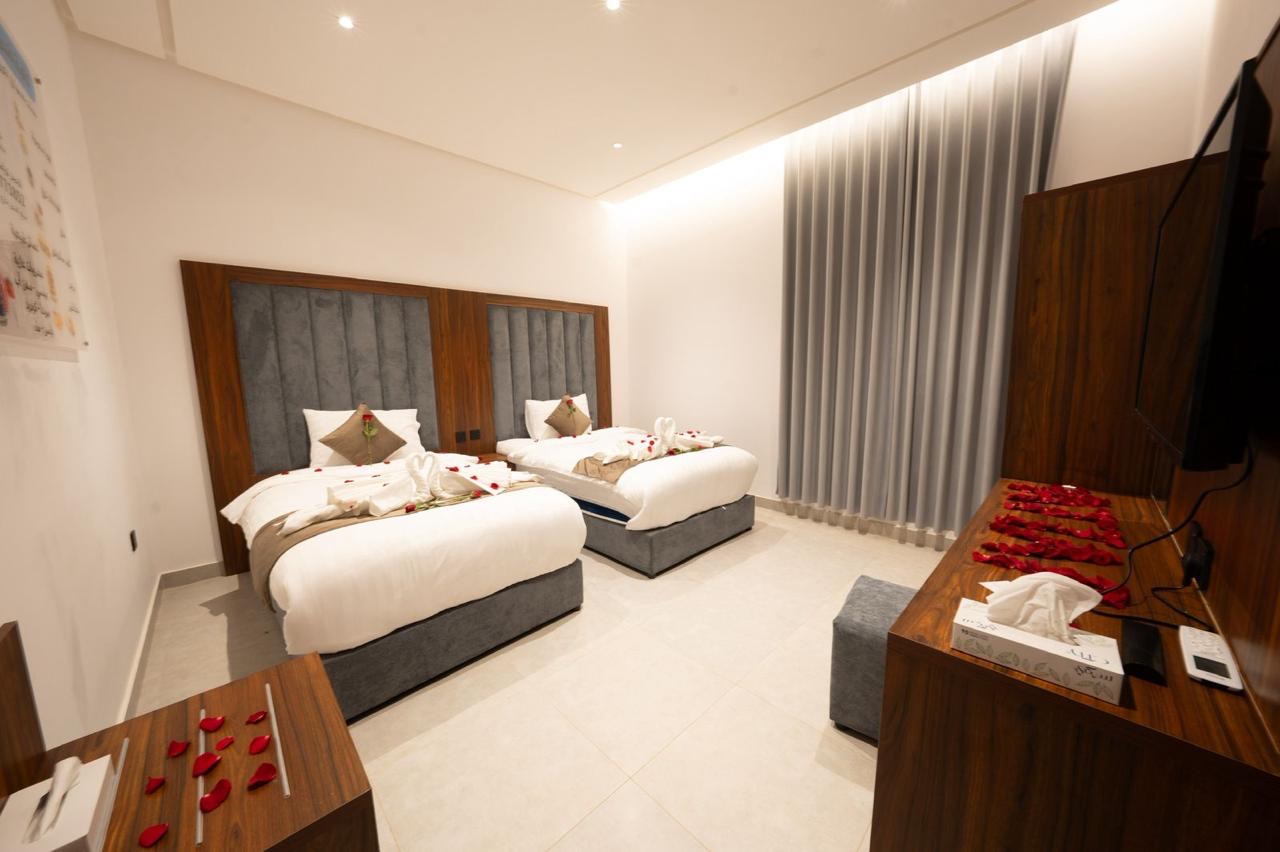 غرفة نوم فندقية أنيقة في جدة